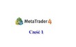 Poradnik obsługi platformy Metatrader (MT4) cześć 1